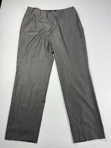 Reggiani Lo Stretch di Lusso Dress Pants Career Made in Italy Gray Size 16