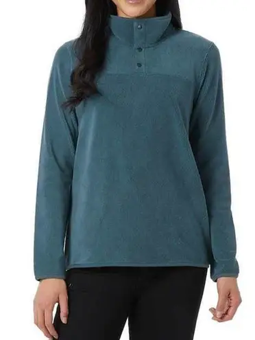 32 Degrees Heat 32 Degrees Green Polo Sweatshirt Relaxed Fit