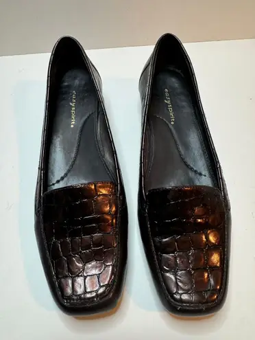 Easy Spirit Jadeet Loafers Chocolate Size 7M