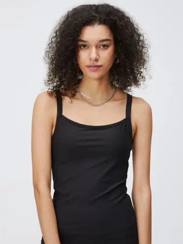 NYLORA Oliver Tank in Black XSmall New Womens Work out Top Sports Bra Size XS