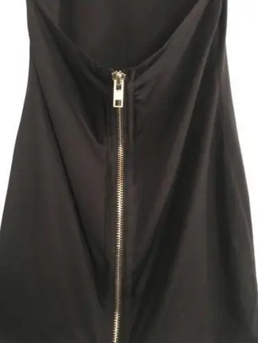 ANGL halter black backless bodycon mini dress sz S