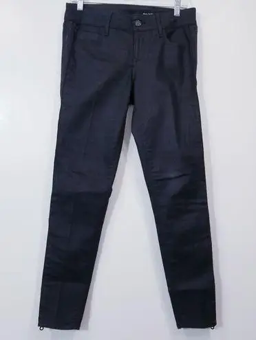 Black Orchid Los Angeles Women size 29 Equinox Skinny Pants Midrise Ankle Zip