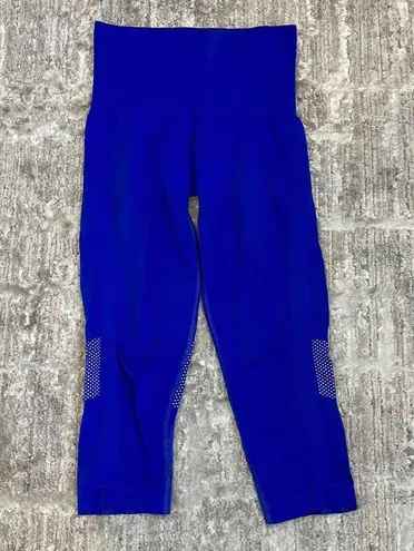 Ivy Park | Seamless Leggings Capri Cobalt Blue S/M