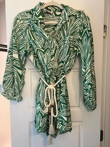 These Three Boutique Ibiza Green Romper