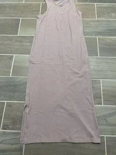 SO  mauve maxi tank dress size small