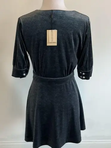 The East Order Thistle Velvet Mini Dress