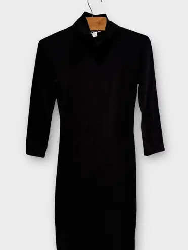 James Perse Turtleneck Long Sleeve Dress Size 1