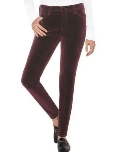 Well Worn Ladies' Pant High-Rise Luxe Velvet Tapered Pant size 8 / 29