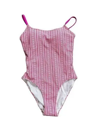 Lemlem Lola Classic One Piece Swim Suit NEW Sz S pink pattern