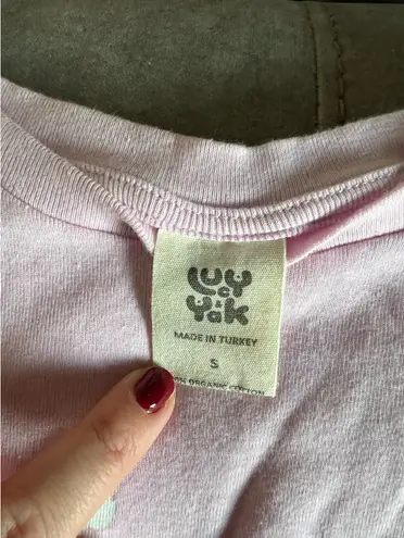 Lucy and yak pink crop top - Image 3