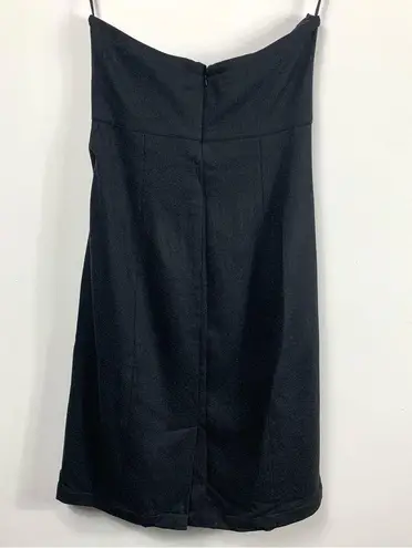 Gap NWT  Stretch Black Wool Blend Dress