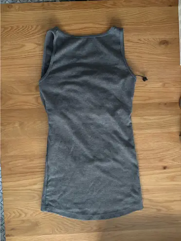 LALABU Soothe Shirt Baby Wearing Top Postpartum Nursing Tank Size M Gray Size M