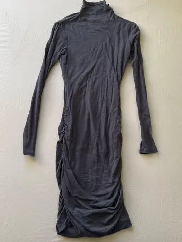 Velvet By Graham And Spencer Pietro Gauzy Whisper Turtleneck Dress