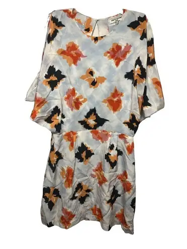 Opening Ceremony Bursting Diamond Silk Open Back Dress