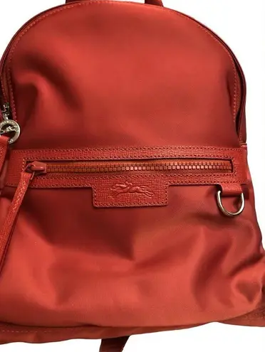 Longchamp New  Le Pliage Neo Small Canvas Backpack Women's Red No tag