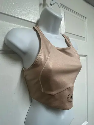 Stella McCartney ADIDAS POLIESTERE ROSA SPORT TRAINING CROP TOP