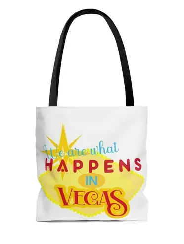 Funny Bridesmaid Tote Bag – "I Am Sure You're Popular" Gift Idea White