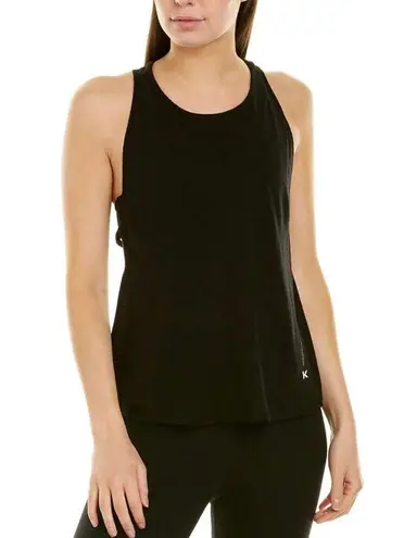 Koral Sheer Tank Top In Black