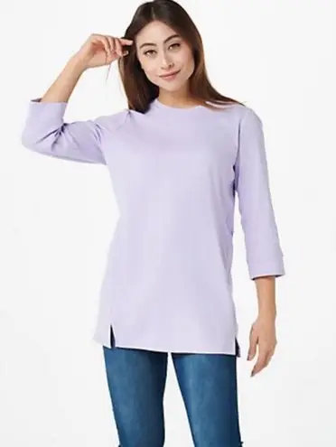 Women’s Denim & Co. Essentials Dark Pink 3/4