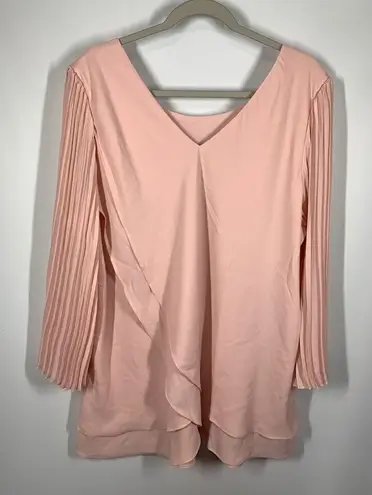 Laurie Felt Women's Long Sleeve V