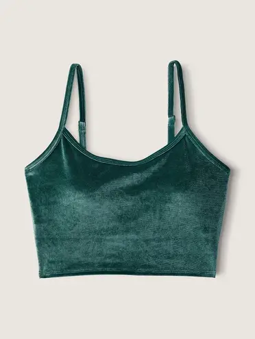 PINK - Victoria's Secret Victoria’s secret PINK ULTIMATE VELVET LIGHTLY LINED SPORTS CROP TANK - Image 3