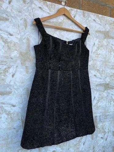 Alice McCALL She's Electric Mini Dress Black Metallic size medium /8