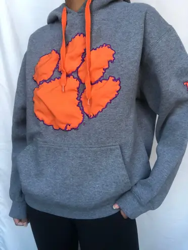 Clemson Tigers Gray Hoodie