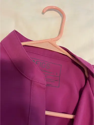 FIGS  purple set Rafaela top and Zamara joggers