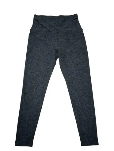 Beyond Yoga Spacedye That's A Wrap High Waisted Midi Leggings Cutout Athletic S