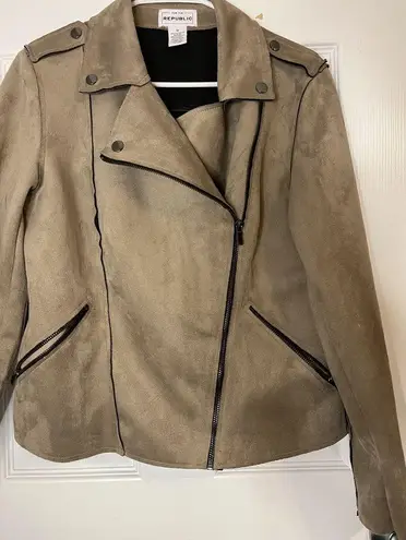 FOR THE REPUBLIC Faux Suede Jacket