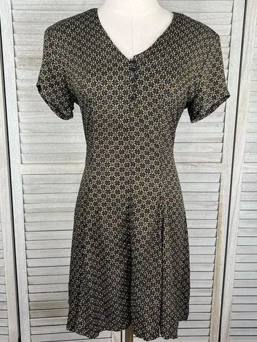 B.T. EXPRESS Vintage 90's Romper Brown/Multi Pattern