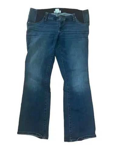 Isabel maternity skinny bootcut womans size 12 jeans maternity Blue