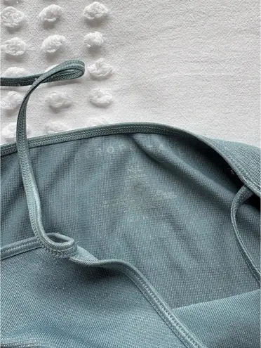 Shimmery Y2k Cami Tank Blue Size M