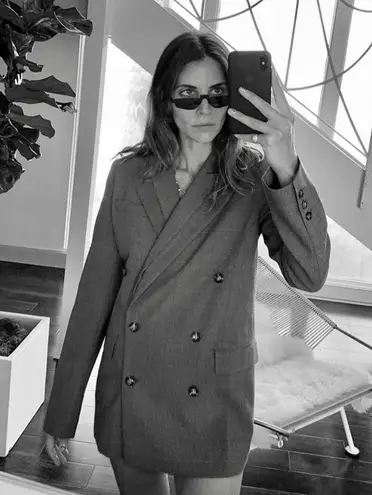 Designers Remix Radley Double Lapel Blazer Jacket Black Size undefined