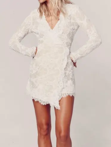 Stone Cold Fox Fillmore Mini Dress in White