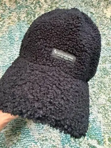 Koolaburra by Ugg sherpa black logo hat, one size