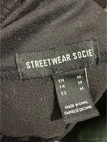 Streetwear Society Black Dress Leggings