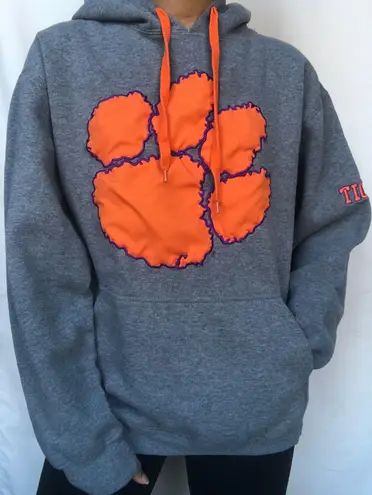 Clemson Tigers Gray Hoodie