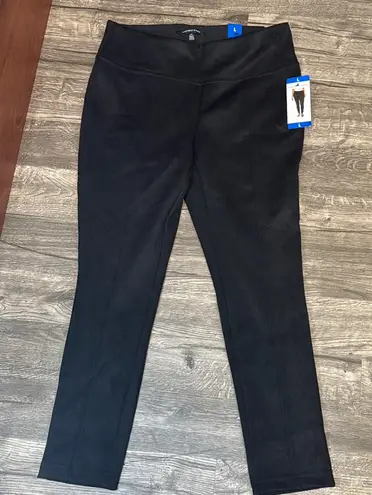 Andrew Marc Black High-Waisted Pants - Image 1