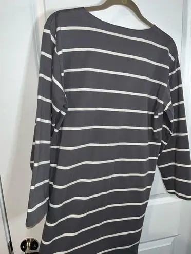 Vintage S.Roberts Chunky Lined Long Sleeved Knee Length Buttoned Dress Size S