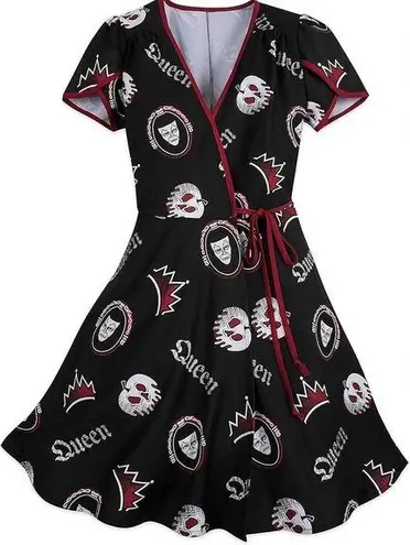 Disney  Evil Queen Wrap Mini Dress