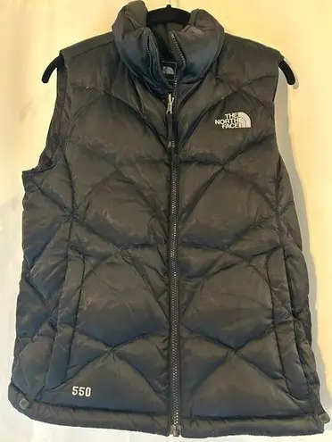 The North Face Womens  550 Fill Nuptse Down Quilted Puffer Vest  Sz S