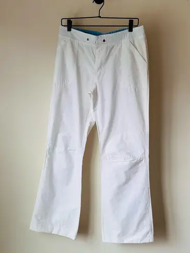 G.H. Bass & Co. White Flare Pants