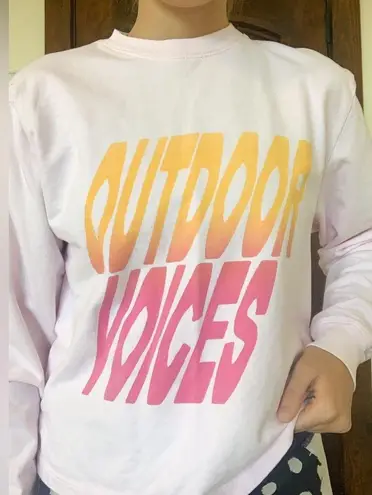 Outdoor Voices Graphic Longsleeve Tee