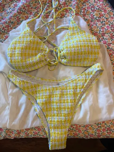 Yellow Bikini Size L