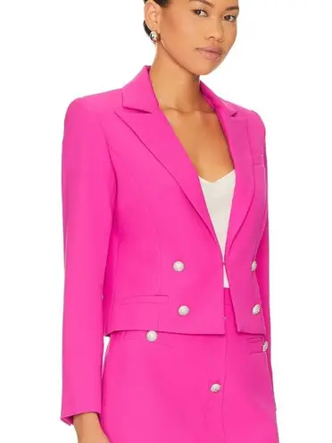 Generation Love Crepe Blazer Magenta XXL Chic