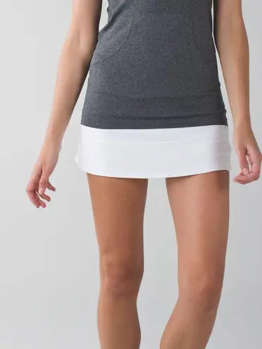 Lululemon Pace Rival Skirt White