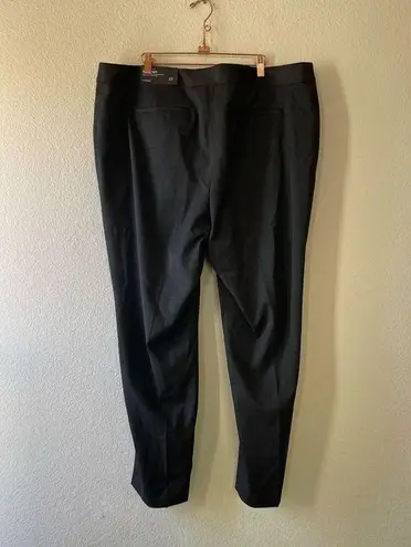 Lane Bryant NWT  grey work pants smart stretch straight pants size 22