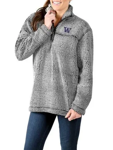 Nordstrom University of Washington Sherpa Quarter Zip