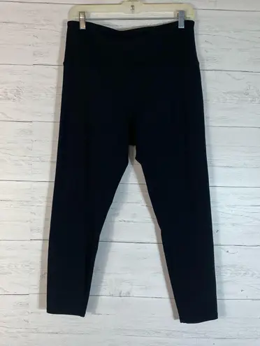 Zobha Leggings Ankle Length XL black High Rise Stretch Soft Style #ZLL1239T - Image 1